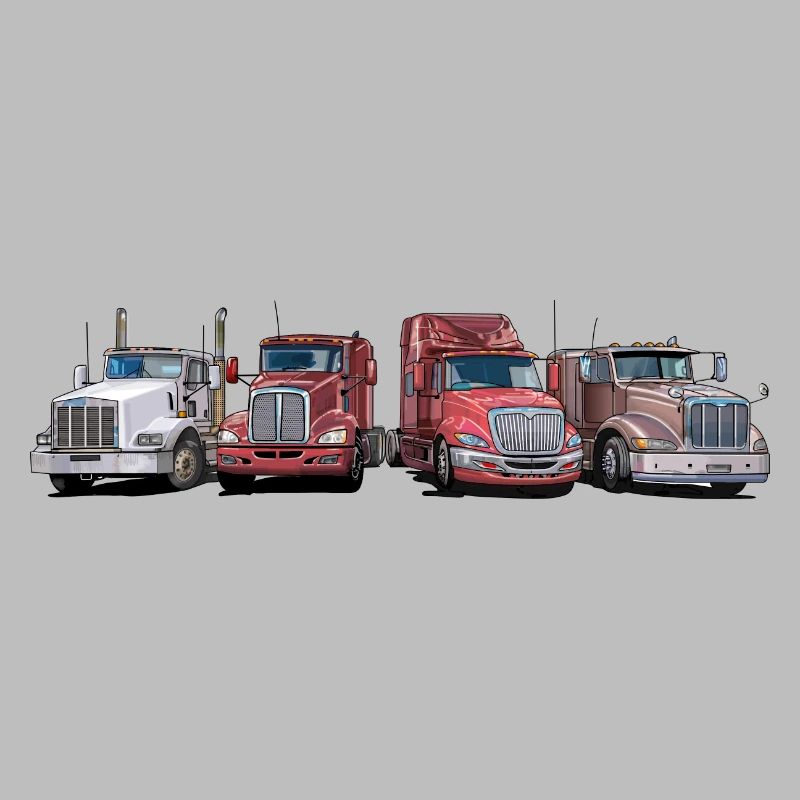 Semi-remorques, camions