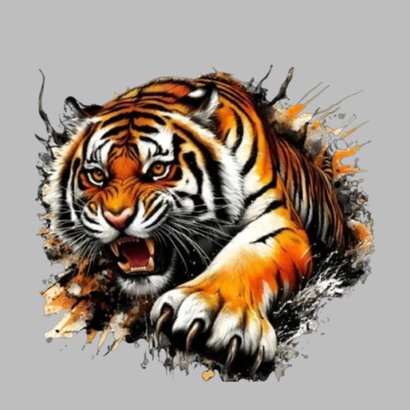 Spojrzenie Tygrysa Dusza dżungli