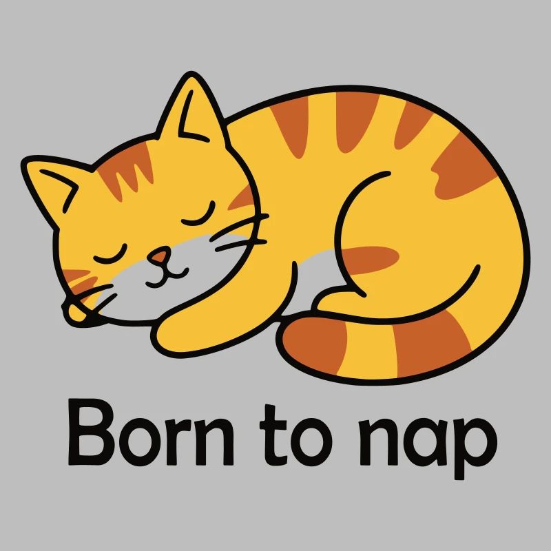 Conception du sommeil du chat né pour la sieste