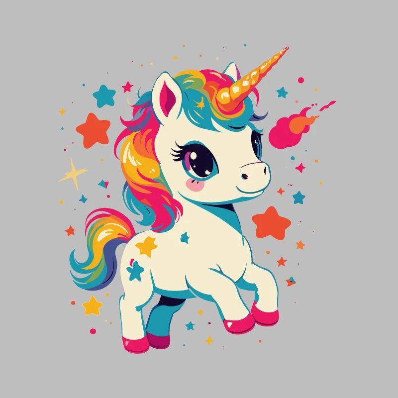 Einzigartiges Geburtstag Einhorn Mädchen