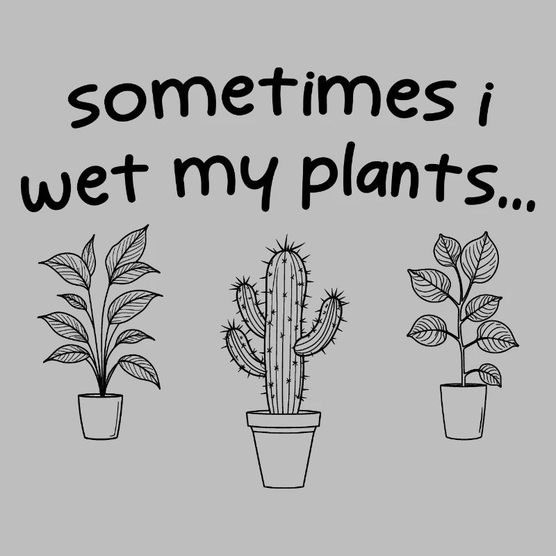 I wet my plants