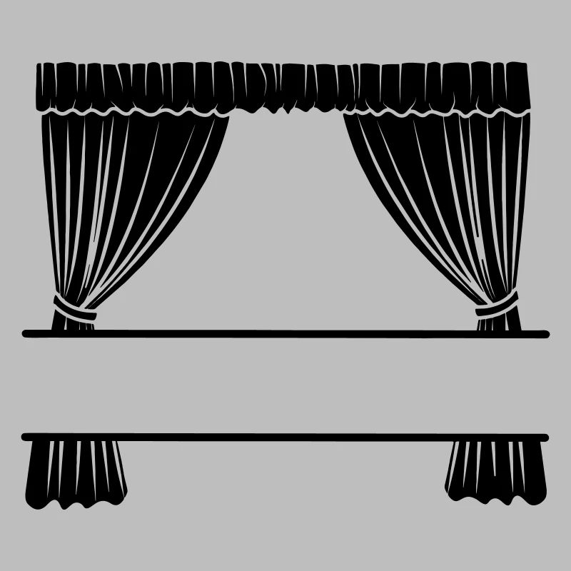 Vorhänge mit Aussparung