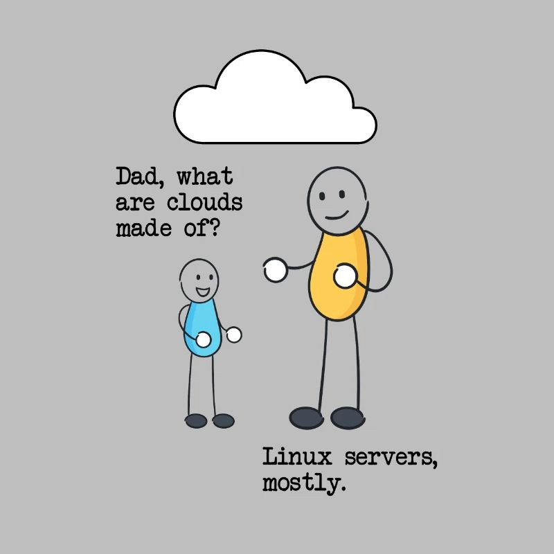 What are clouds made of? Linux servers mostly!