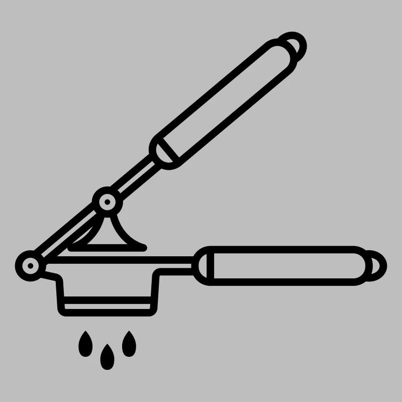 Garlic press or spaetzle press