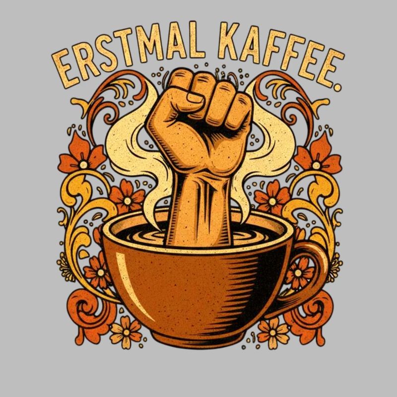 Erstmal Kaffee Faust Statement