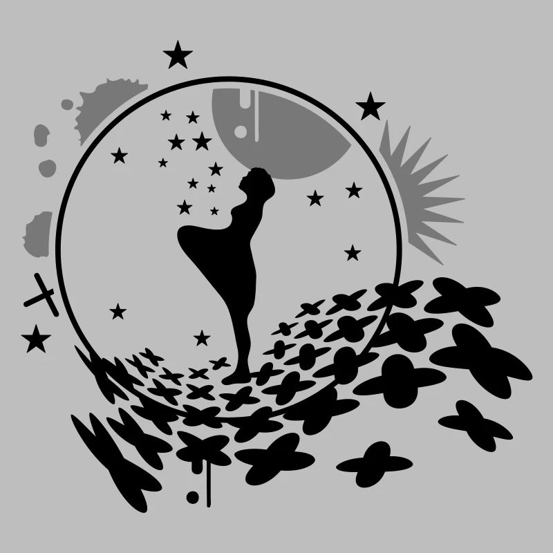 Die Sterntaler Mädchen mit Sterne