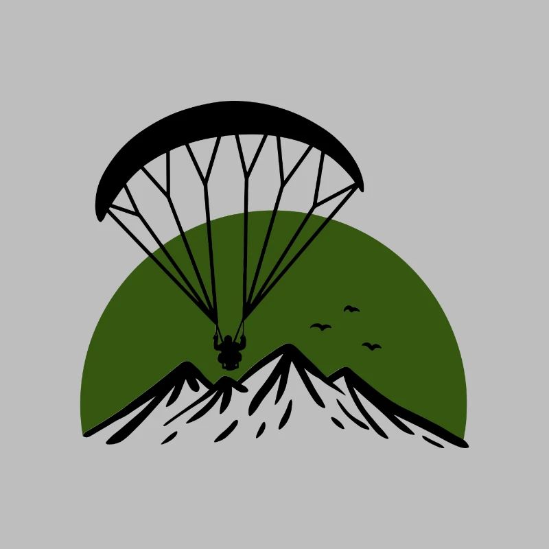 Paramotoring Retro Design
