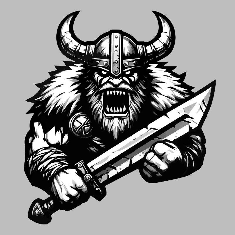 Mächtiger Wikingerkrieger Version 3