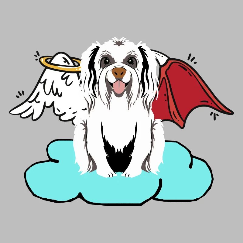 Celestial Satan Dog Hells Dog Devil Angel