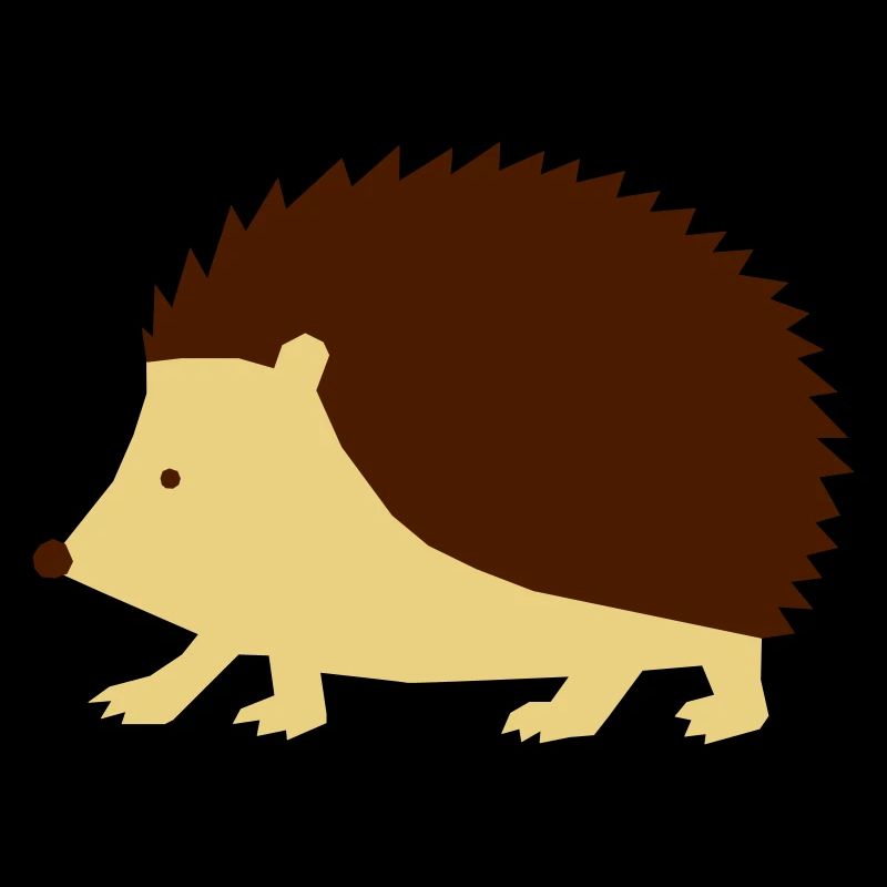 Igel - zackig