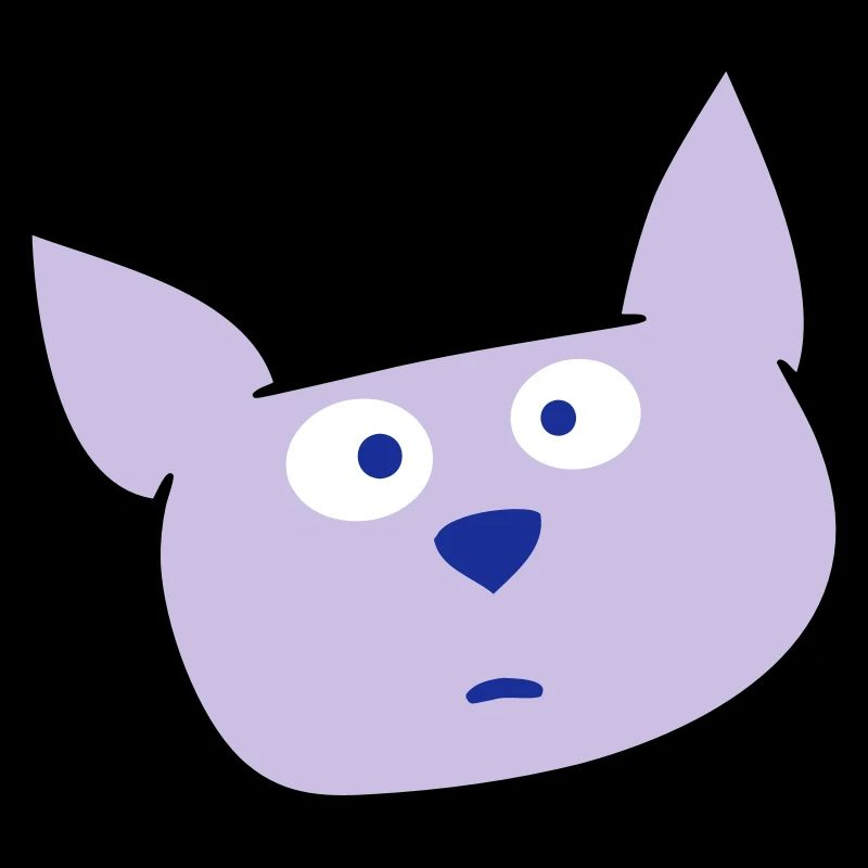 Confused cat looking curious funny grimace