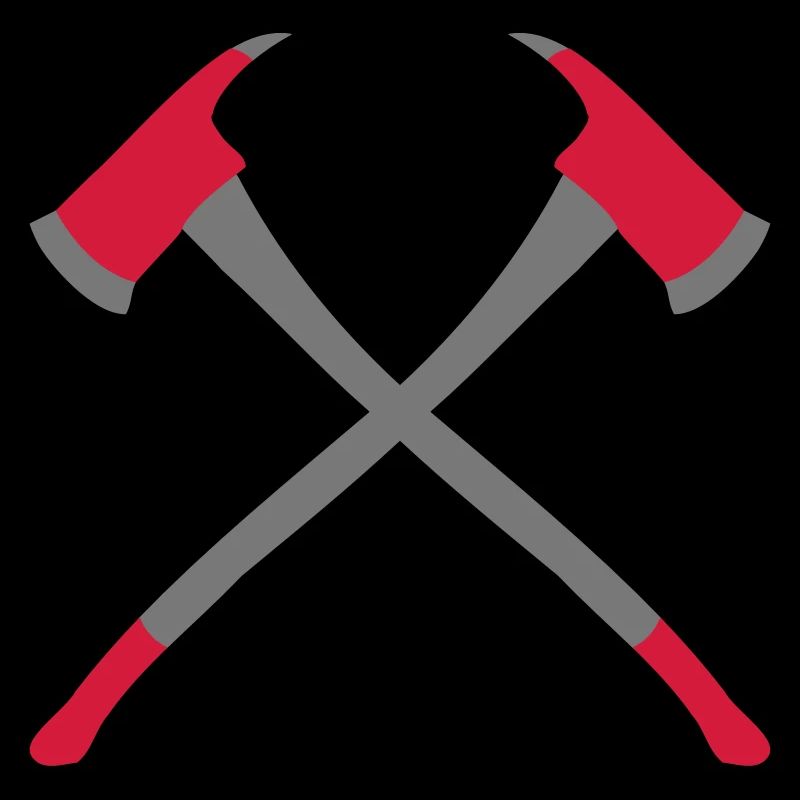 2 fire axes