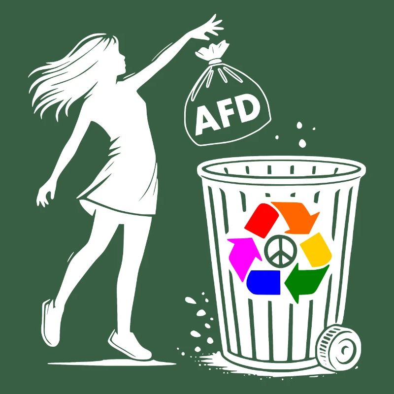 FCK AFD - Against the Right - keep your environment clean