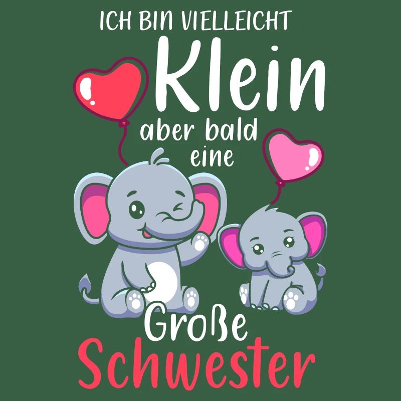 Ich Bin Klein Aber Bald Eine Große Schwester