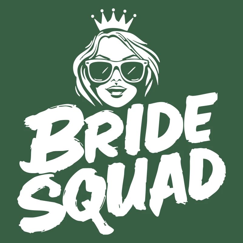 Conception de la mariée « Bride Squad »