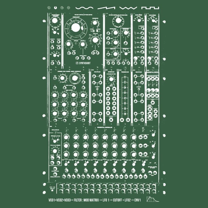 Modular Synth White