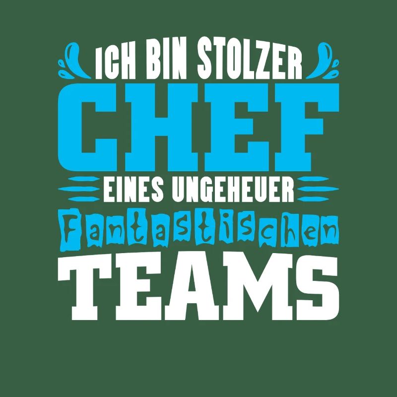 Stolzer Chef Chef Mann Abteilungsleiter Teamchef