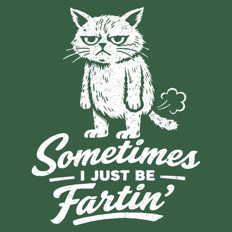 Manchmal bin ich einfach nur eine furzende Katze (