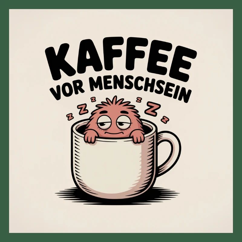 Dessin animé Coffee Before Being Human