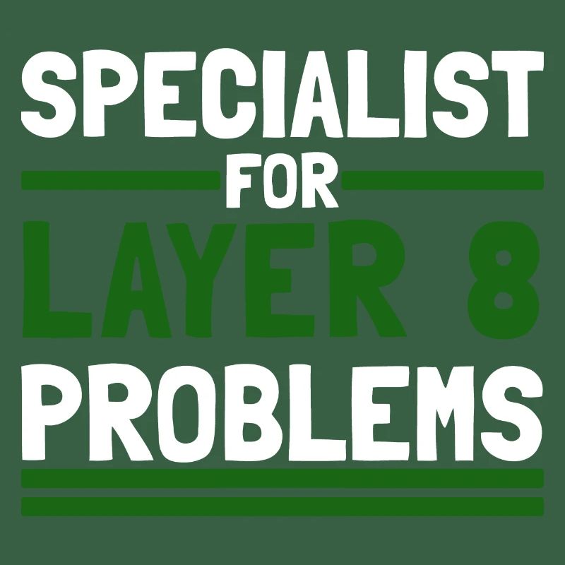 Computer Computerarbeit witzige Sprüche Layer 8