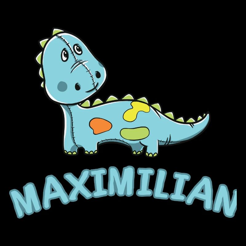 Dinosaurier lustig Kind Maximilian Geschenk Geburt