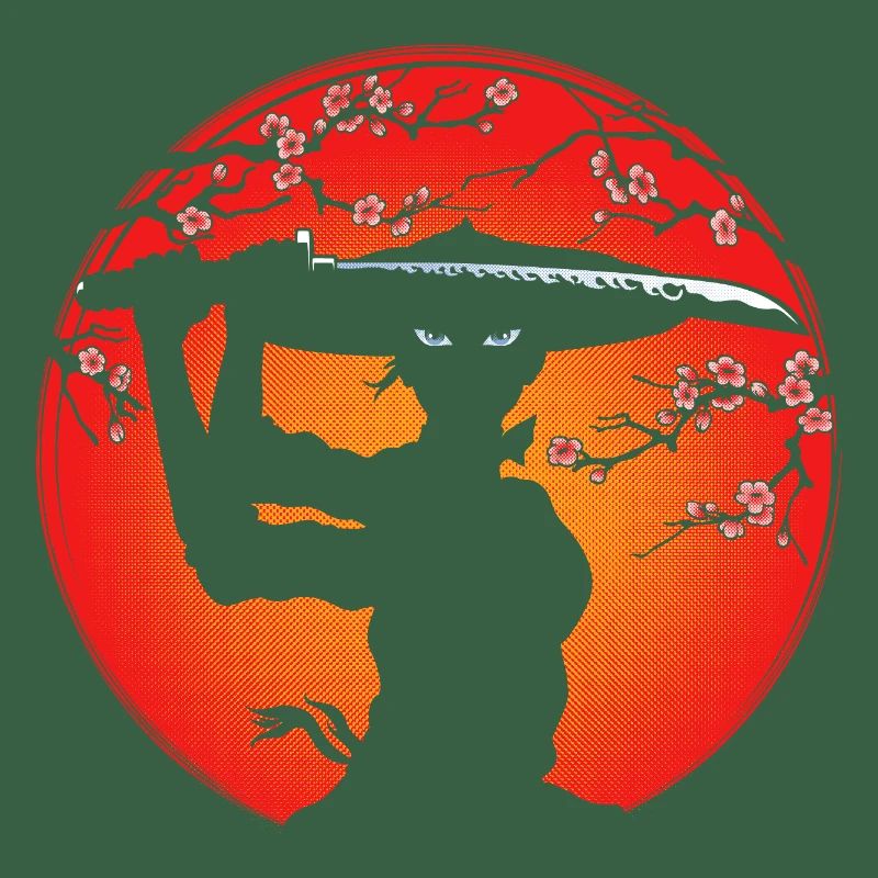 Samurai-Mädchen