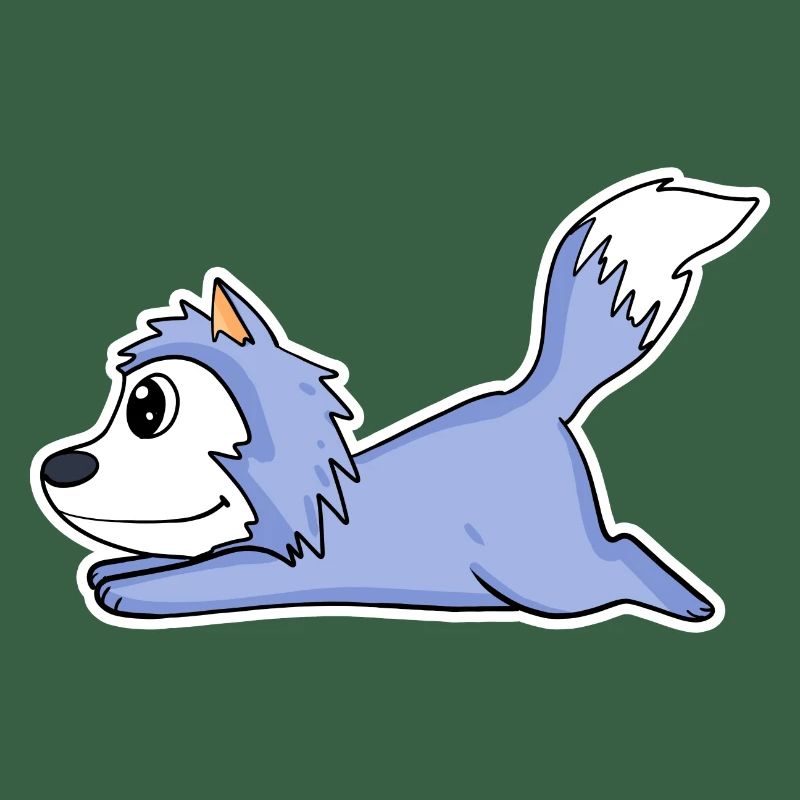 lying wolf