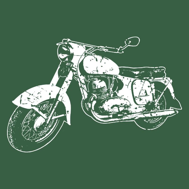 350er Oldtimer Motorrad