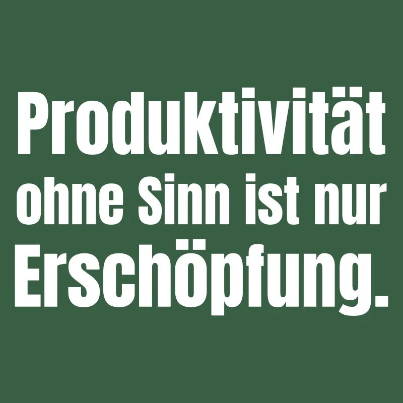 Déclaration typographique de productivité avec objectif