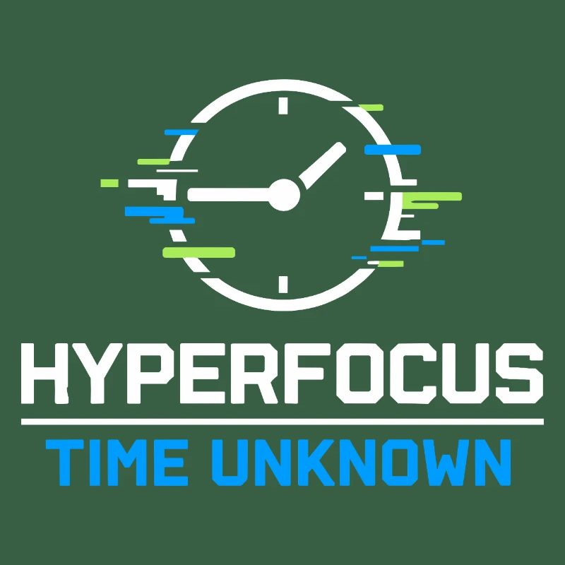 Adhs-hyperfokus-modus Adhs-humor Neurodivergent