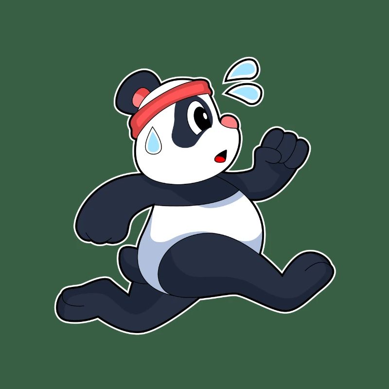 Panda Jogger Joggen