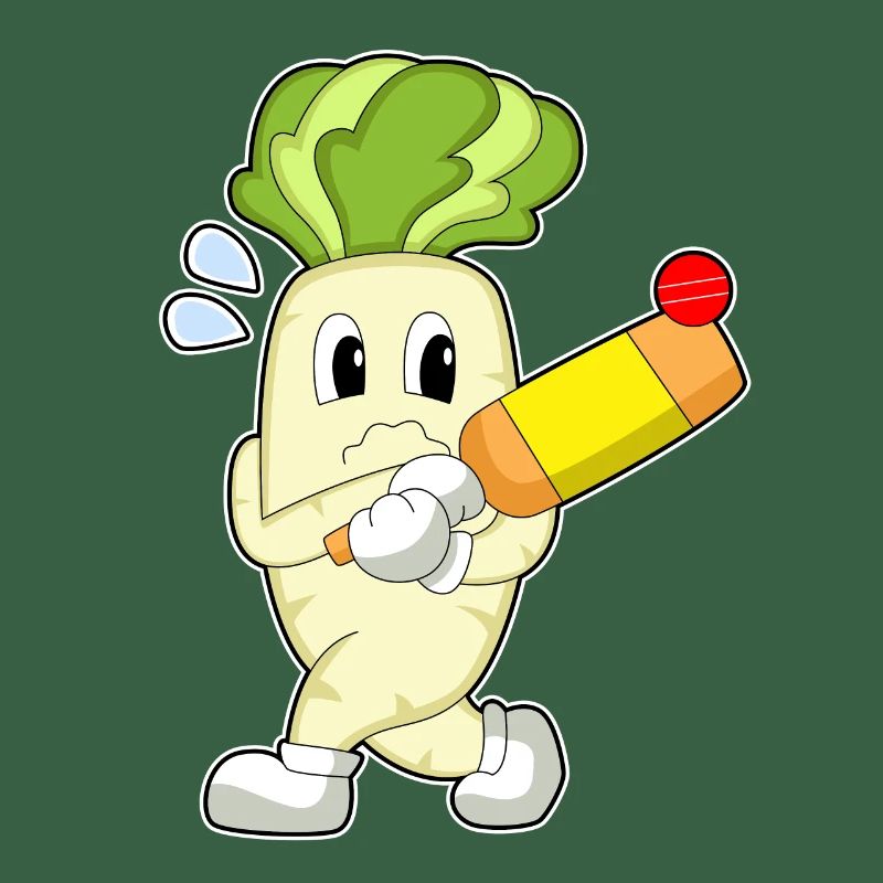 Radieschen Cricket Cricketschläger