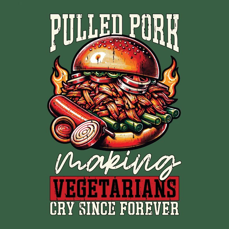 Pulled Pork Making Vegetarians Cry Barbecue Lover