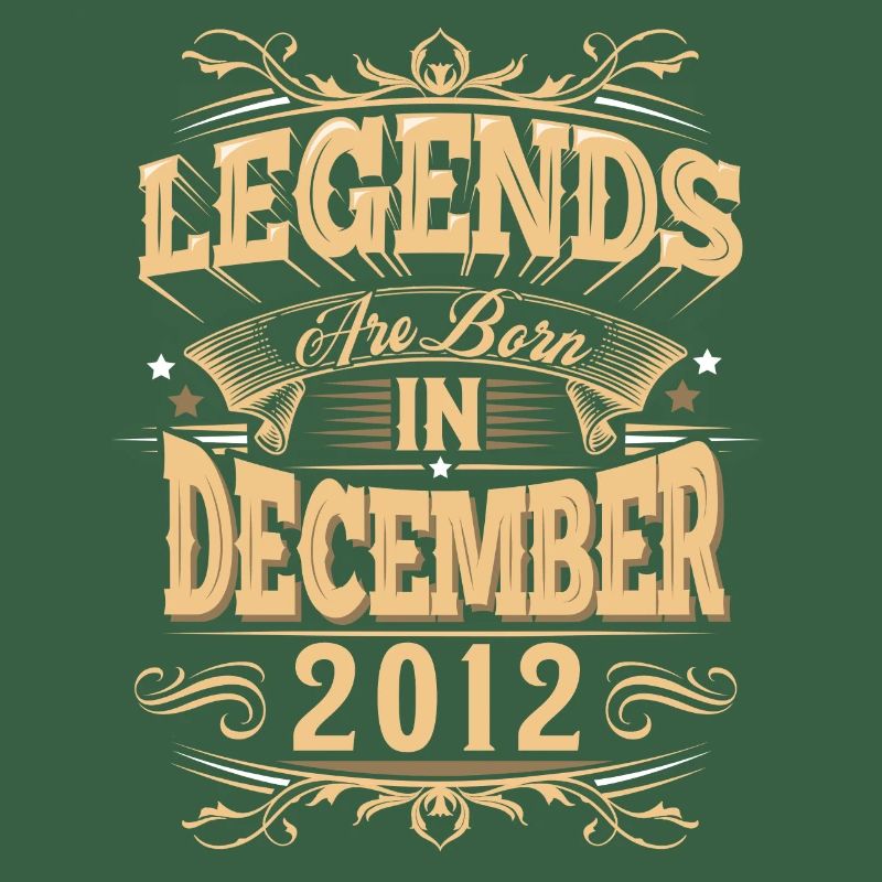 December 2012 Birthday Legend