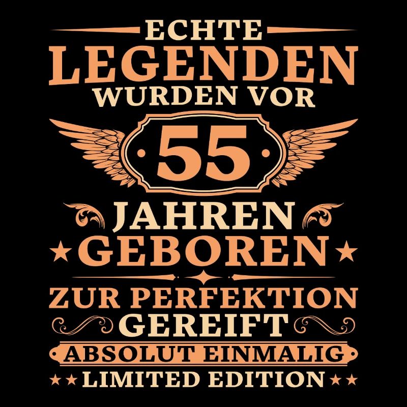 55. Geburtstag Absolut Einmalig seit 55 Jahren