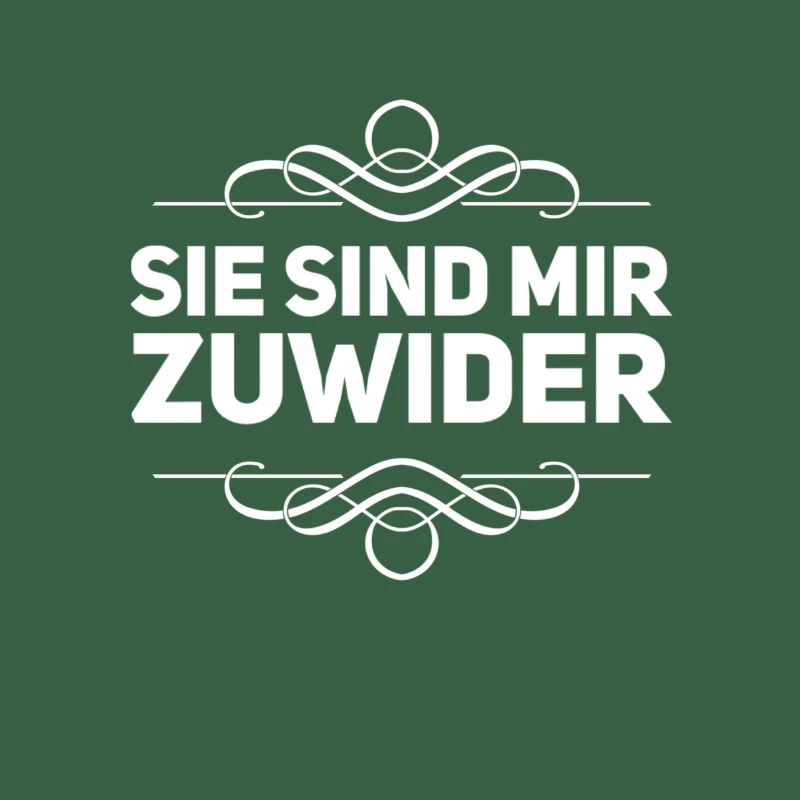 ich mag sie nicht