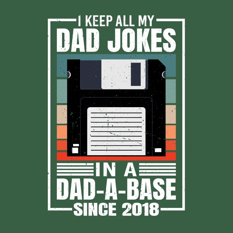 Dad Witze In Einer Dad-a-base Seit 2018 Vatertag