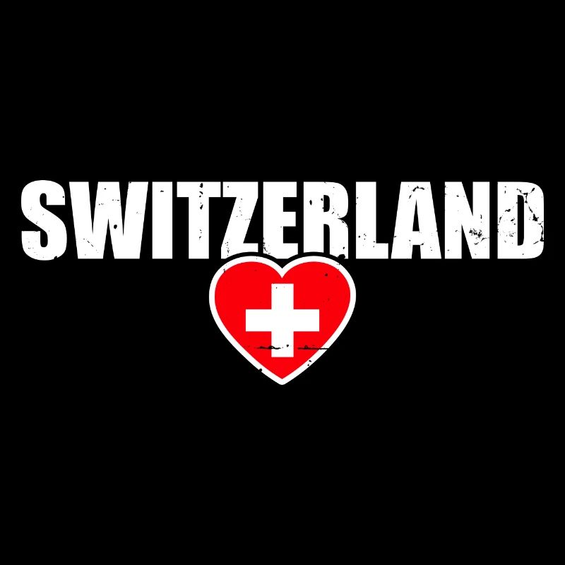 Schweiz Vintage Schweizer Flagge
