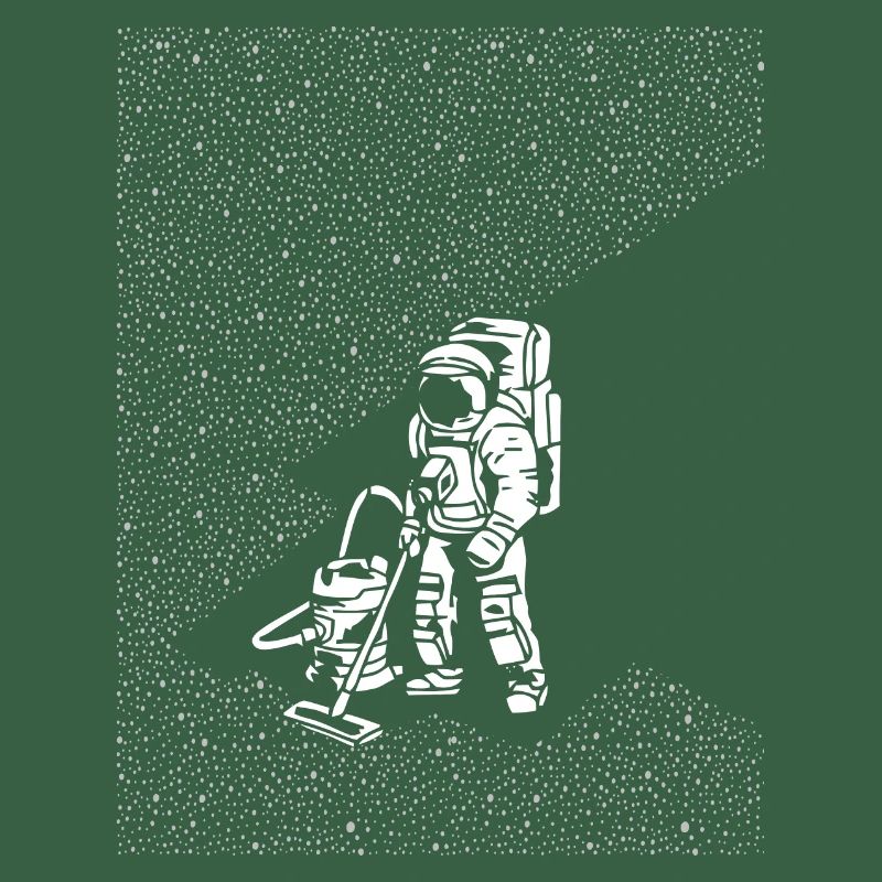 Astronaut Galaxy Graphic