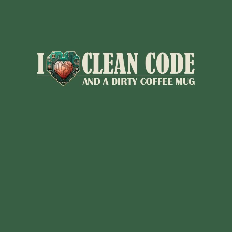 Tasse à café I Love Clean Code and Dirty Devs Who