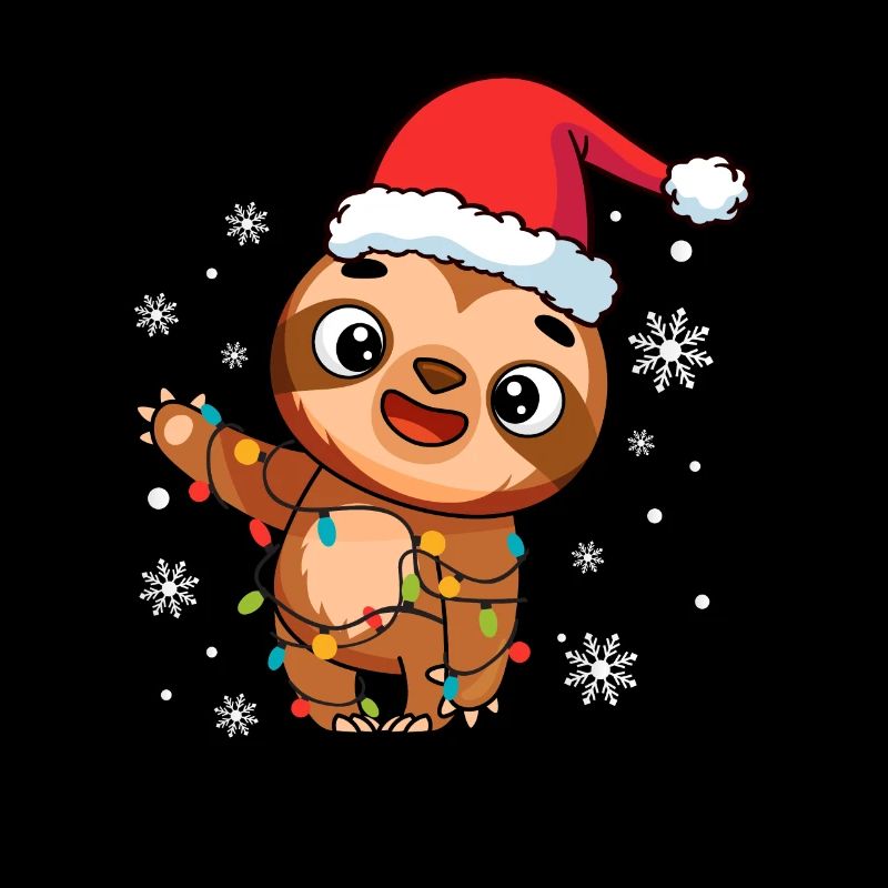 Faultier Weihnachten