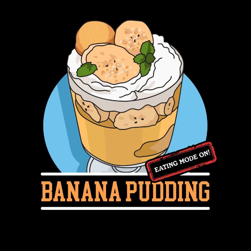Bananenpudding Bananen Pudding Geschenk