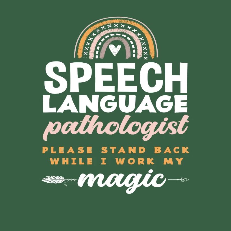 speech therapist please keep your distance while I