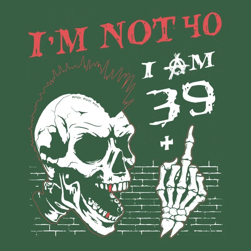 Ich bin 39 plus Mittelfinger - 40. Geburtstag