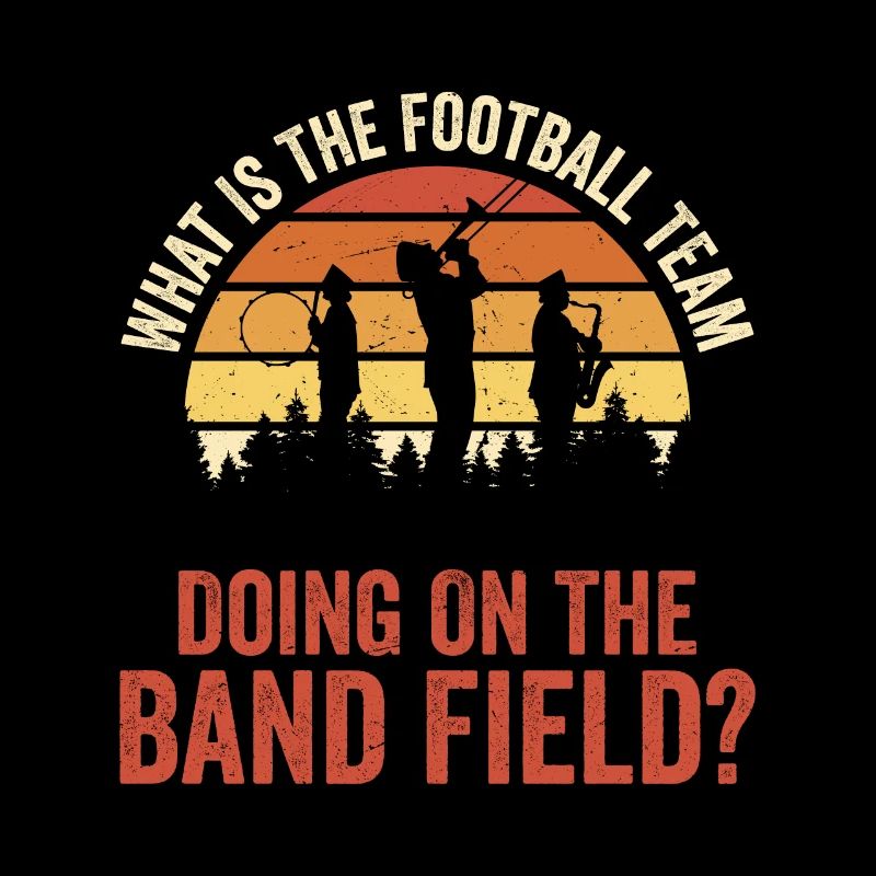 What Is The Team Doing On The Band Field Marching