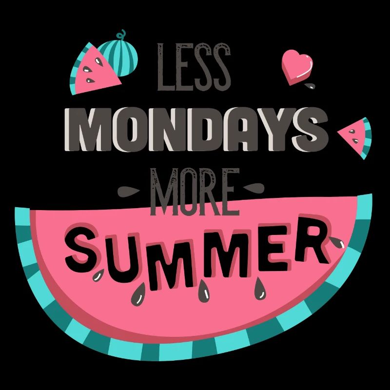Less Mondays-Typografie