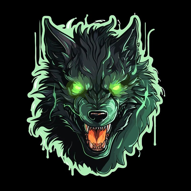 Wolf - Illustration
