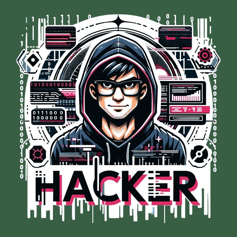 Hacker - Illustrazione
