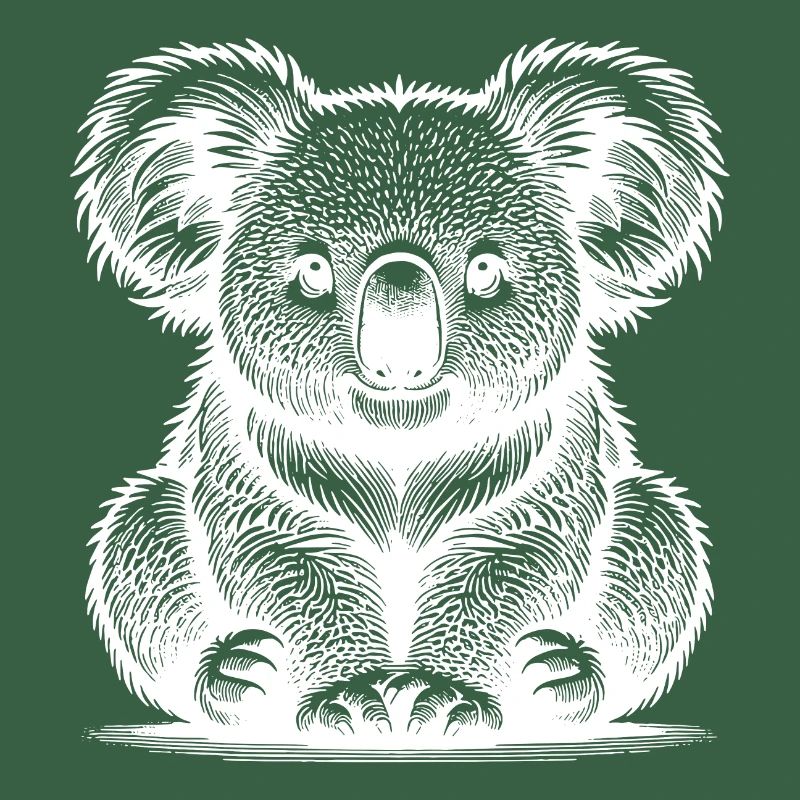 Niedlicher australischer Kinder Koala