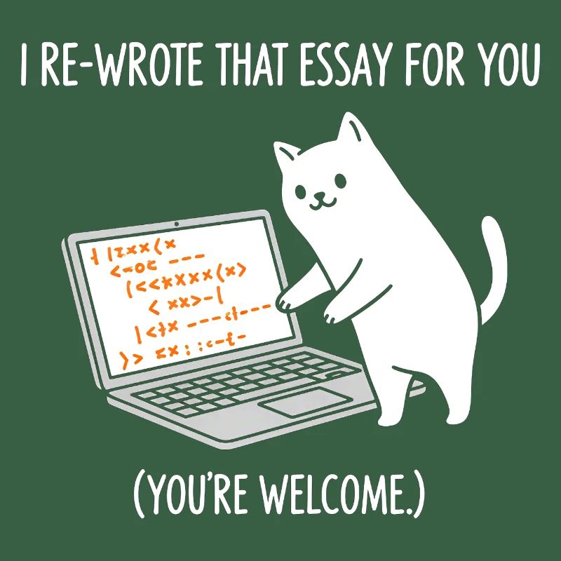 Code cat explains tasks